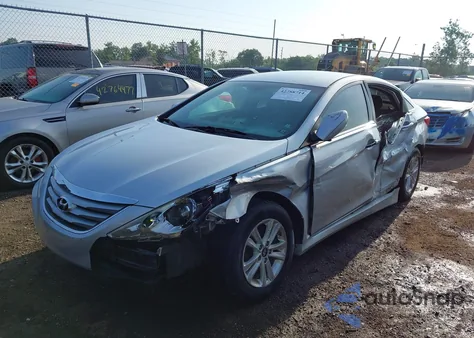 2014 Hyundai Sonata Gls from USA, damaged, VIN 5NPEB4AC9EH871554